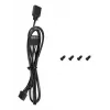 DeepCool FL12 korpuso ventiliatorius, 120 mm, 500–2150 aps./min., 32 dB, FDB, 12 V, juodas