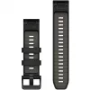 Garmin QuickFit 010-13392-00 juoda pilka 22 mm silikoninis dirželis