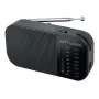 Nešiojamas radijo imtuvas Muse M-025 R — MW/FM, juodas, maitinamas baterijomis, kompaktiškas (32×130×70 mm)