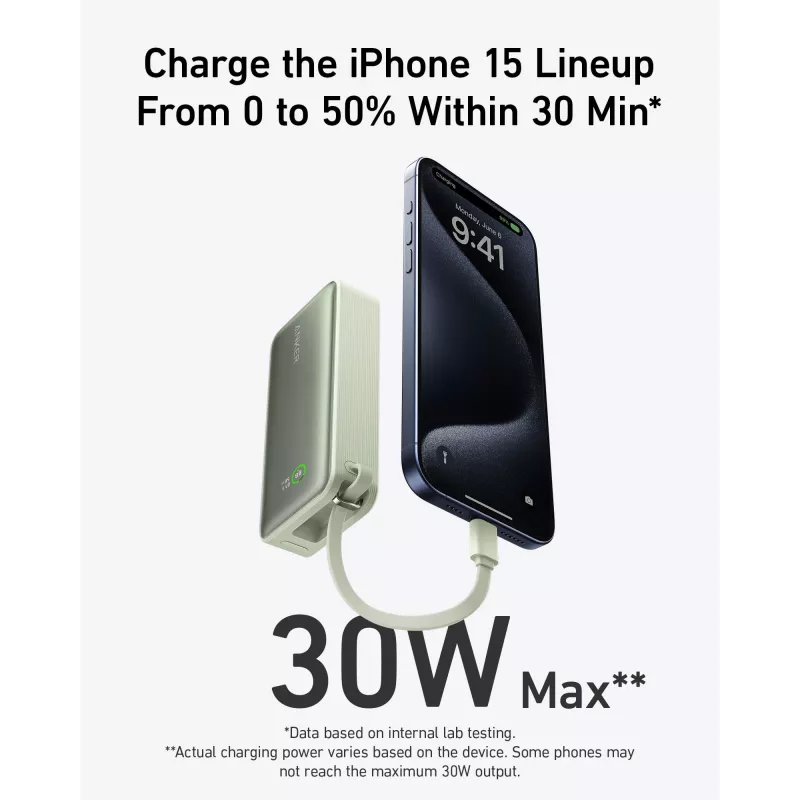 Nešiojamas Power Bank Anker A1259G61 10000 mAh