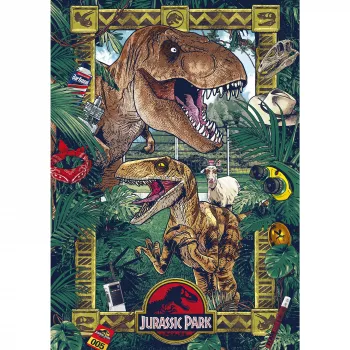 Dėlionė Schmidt Spiele Jurassic Park – Dinozaurų amžius, 1000 dalių, 58579