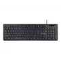 GEMBIRD KB-UML-02 belaidė multimedijos klaviatūra USB, apšvietimas, juoda