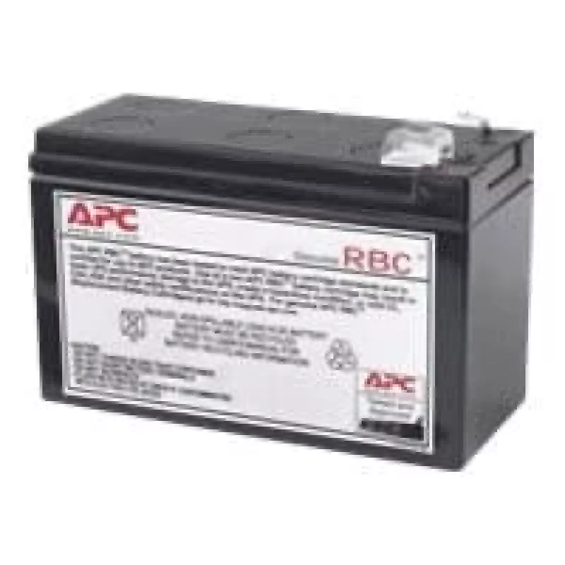 APC akumuliatoriaus keitimo kasetė APCRBC110 (OEM), sandarus švino rūgšties (VRLA), 1 vnt., 84 VAh, juoda, RoHS, 2,5 kg