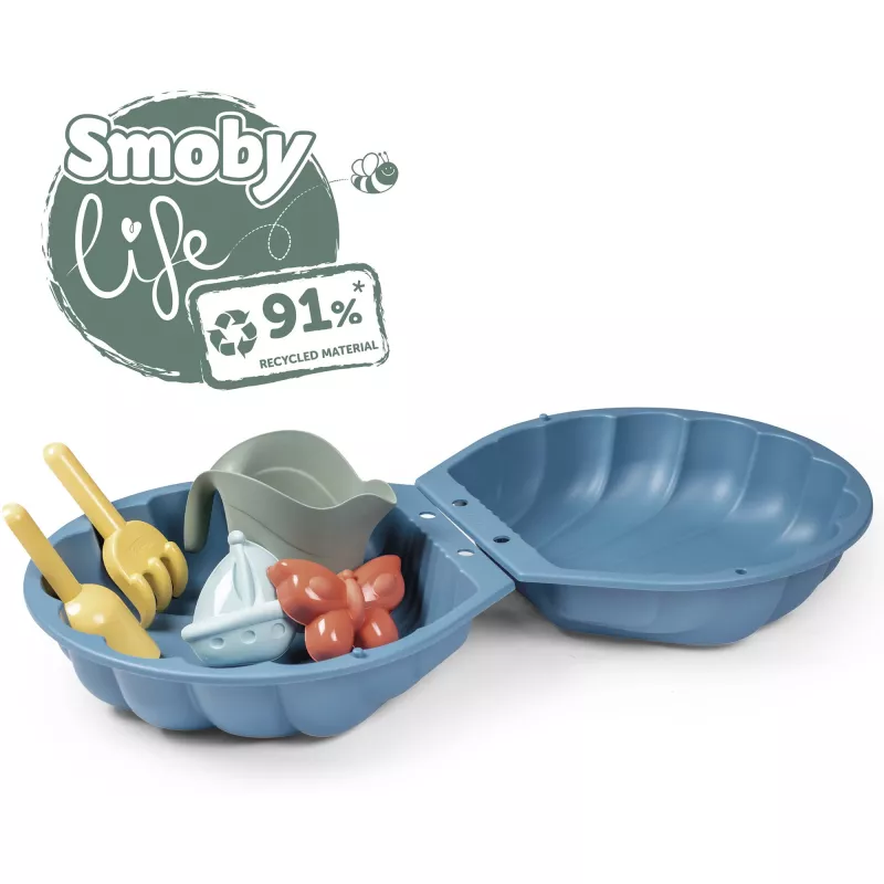 Life Double Sandpit Shell - Dvigubo smėlio dėžės kevalas, sodo žaidimų įranga