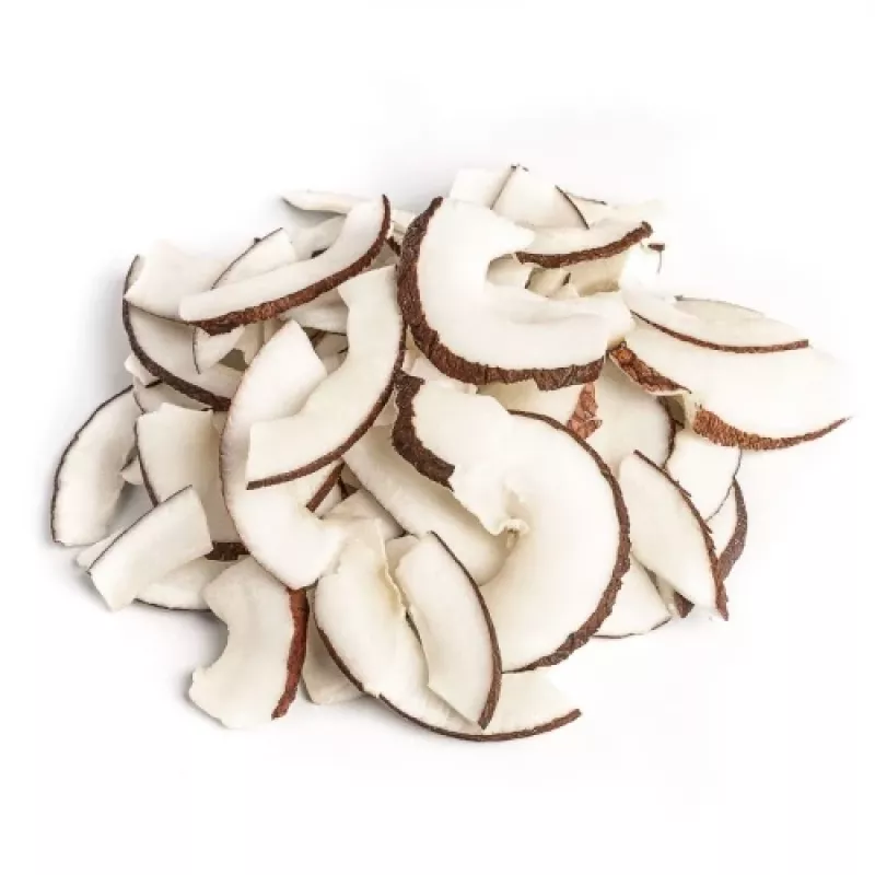 Džiovintas kokosas Eco fresh foods 100 g – kokoso drožlės, 100 g pakelis