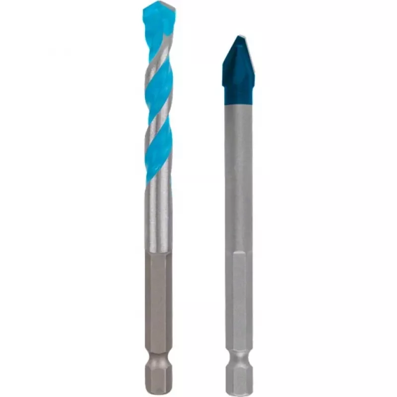 Gręžtų rinkinys Bosch Expert HEX-9 MultiConstruction 8 mm, 2 vnt.