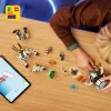 LEGO rinkinys Horizon Adventures 77037 – Aloy ir Varl prieš Šarvojėją ir Dantytį, 768 dalių, 2 minifigūrėlės