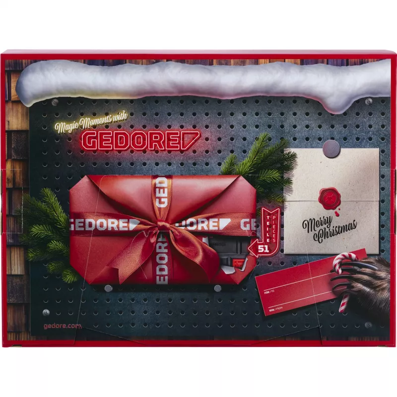 Gedore Advent Calendar R33003151 2025 – įrankių kalendorius, riboto leidimo rinkinys