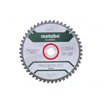 Metabo 628061000 pjūklo diskas medienai 254 mm