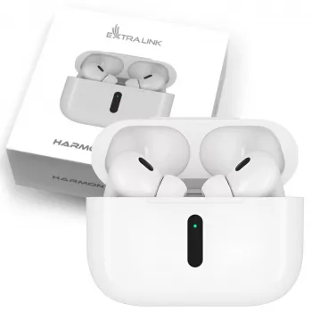 Extralink Lifestyle HarmonySound V1.0 belaidės ausinės, Bluetooth 5.3, IPX4