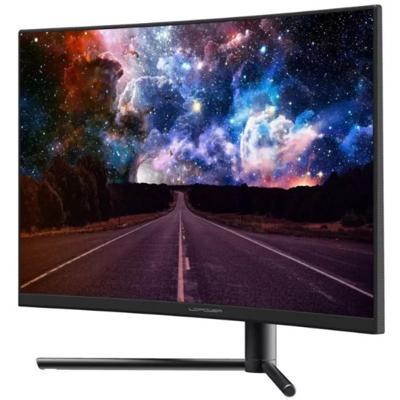 68,6 cm (27 inch) LC-Power LC-M27-FHD-240-C žaidimų lenktas monitorius, Full HD, 1 ms, 240 Hz, 3xHDMI, DisplayPort, VESA, juodas