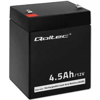 AGM akumuliatorius Qoltec 53033 4.5 Ah 15 V 65.5 A motociklui