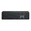 Belaidė pilno dydžio klaviatūra Logitech Master MX Keys S - Graphite, Bluetooth & 2,4 GHz (Nano), USB-C įkraunama, su foniniu apšvietimu, QWERTY US International