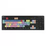 Logickeyboard ASTRA 2 apšviesta klaviatura Adobe Premiere Pro CC vokiškam QWERTZ išdėstymui (LKB-PPROCC-A2PC-DE)