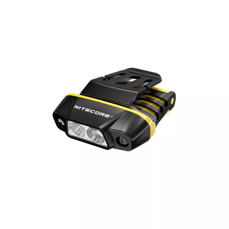 Nitecore NU11 Antgalvinis žibintuvėlis — 150 lm, IPX5, įkraunamas per USB, 41 g, geltona/juoda