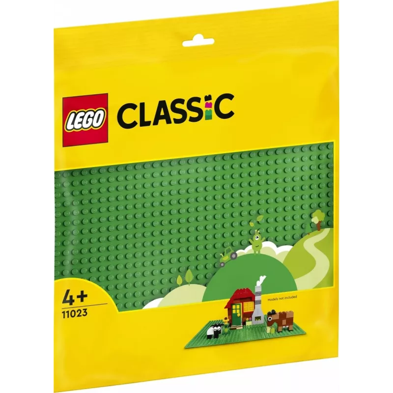 LEGO 11023 Classic Žalias Pagrindas Kvadratinis 32x32 Stud Žolės Pagrindas Statyboms ir Eksponavimui
