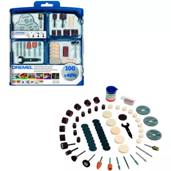 Dremel 100 vienetų universalus priedų rinkinys