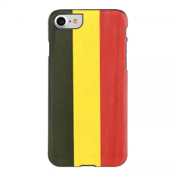Telefono dėklas Man and Wood iPhone 7/8 — reggae juodas
