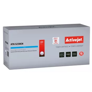 Activejet ATK-5230CN dažų kasetė (pakeičia Kyocera TK-5230C; Supreme; 2200 puslapių; mėlyna)