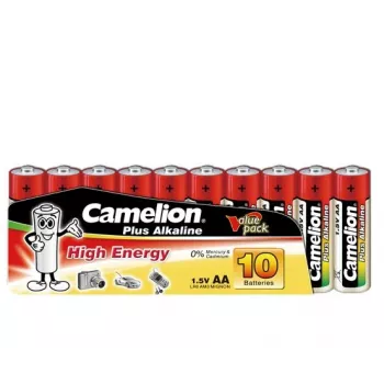 Vienkartinė šarminė baterija AA Camelion LR6-BP10 (10 vnt.)