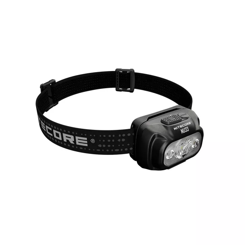 Nitecore NU33 NU serijos LED žibintuvėlis ant galvos, 700 lumenų, juodas