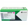 Originalus Lexmark 24B7607 kasetė, rausva (magenta), išeiga 12 000 puslapių, 1 vnt.