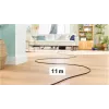 Siurblys Bosch BGB 41RD3H — 600 W, 4 L dulkių maišas, HEPA filtras, 11 m spindulys, teleskopinis vamzdis, raudonas