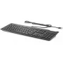HP 911502-091 klaviatūra USB norvegiška juoda pilno dydžio mechaninė