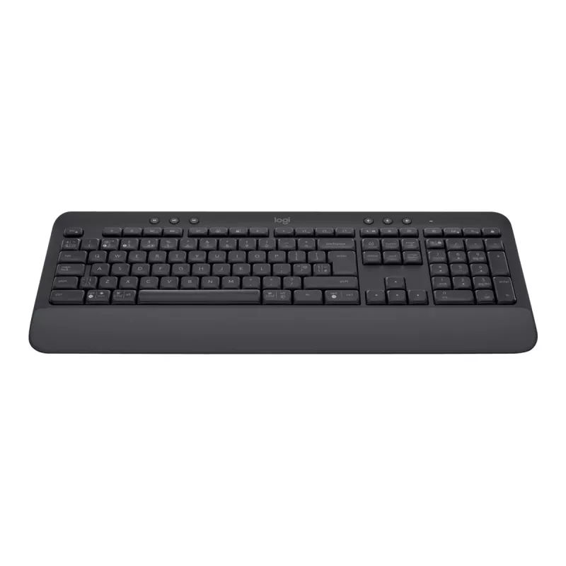 Logitech Signature K650 belaidė klaviatūra, Bluetooth 5.1, QWERTZ, šveicariška (CH), grafito (920-010912)