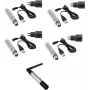 Belaidis DMX rinkinys EUROLITE QuickDMX Siųstuvas 1x + Baterijų imtuvai 4x