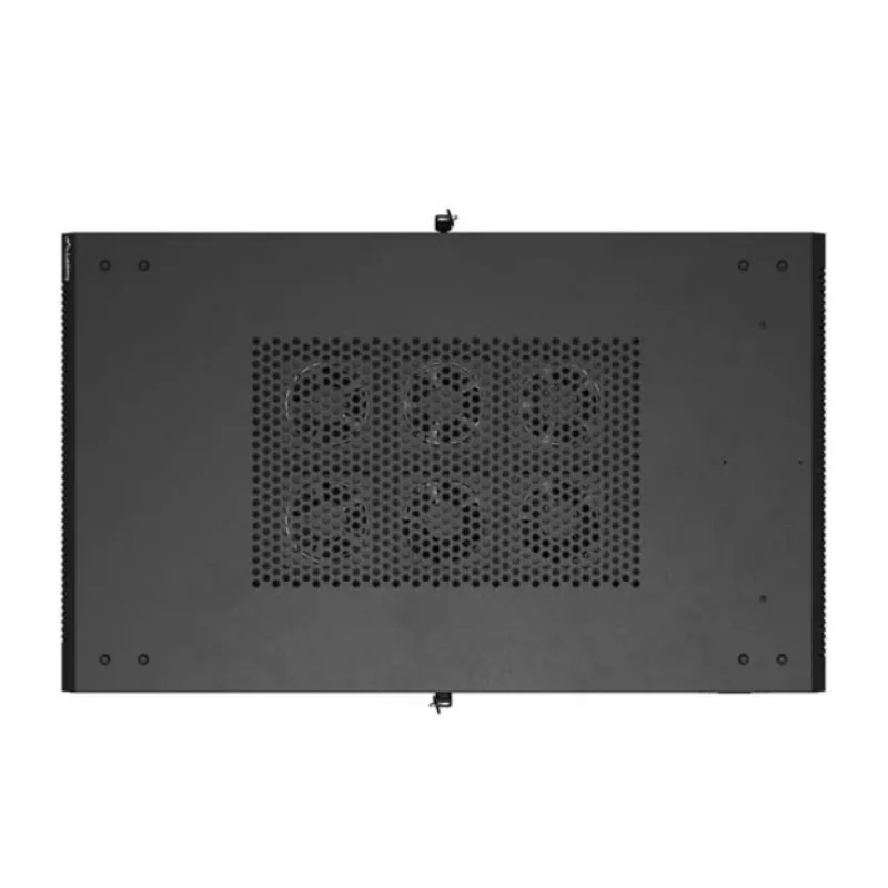Stovimas serverio spintele LANBERG FF01-6022-23B, 22U, 600×1000 mm, juoda, perforuotos dureles