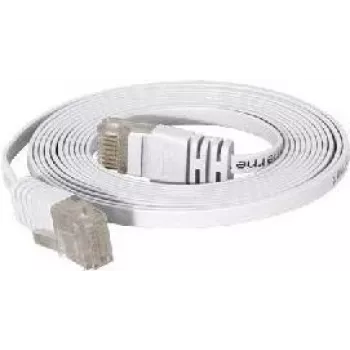 Tinklo laidas Tecline 5m Cat.6 Baltas