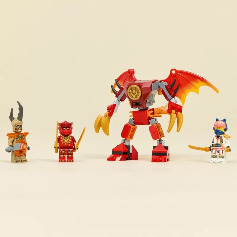 LEGO NINJAGO 71851 Kainio drakono mechaninis kovos rinkinys