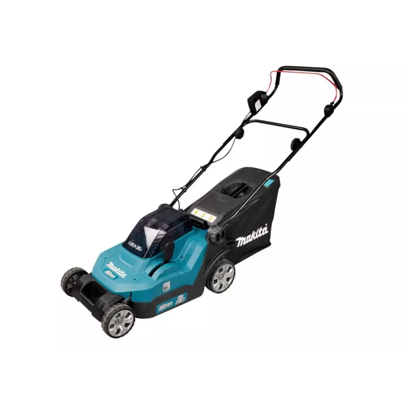 Makita DLM382PM2 – Belaidis vejapjovė – 18 V – 4 Ah – 2 akumuliatoriai – 3700 sūk./min – 38 cm – 16,9 kg