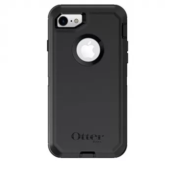 OtterBox Defender dėklas, skirtas iPhone SE (3 ir 2 kartos) bei iPhone 8/7, juodas