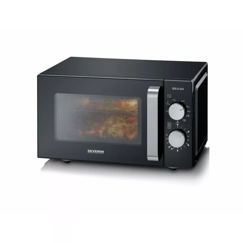 Grilių mikrobangų krosnelė Severin MW 7762, 800 W, 20 L