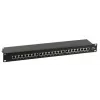 Pataisos skydelis EFB Elektronik 37666SW.1M 24 prievadų Cat6a 1U