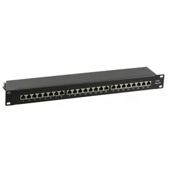 Pataisos skydelis EFB Elektronik 37666SW.1M 24 prievadų Cat6a 1U