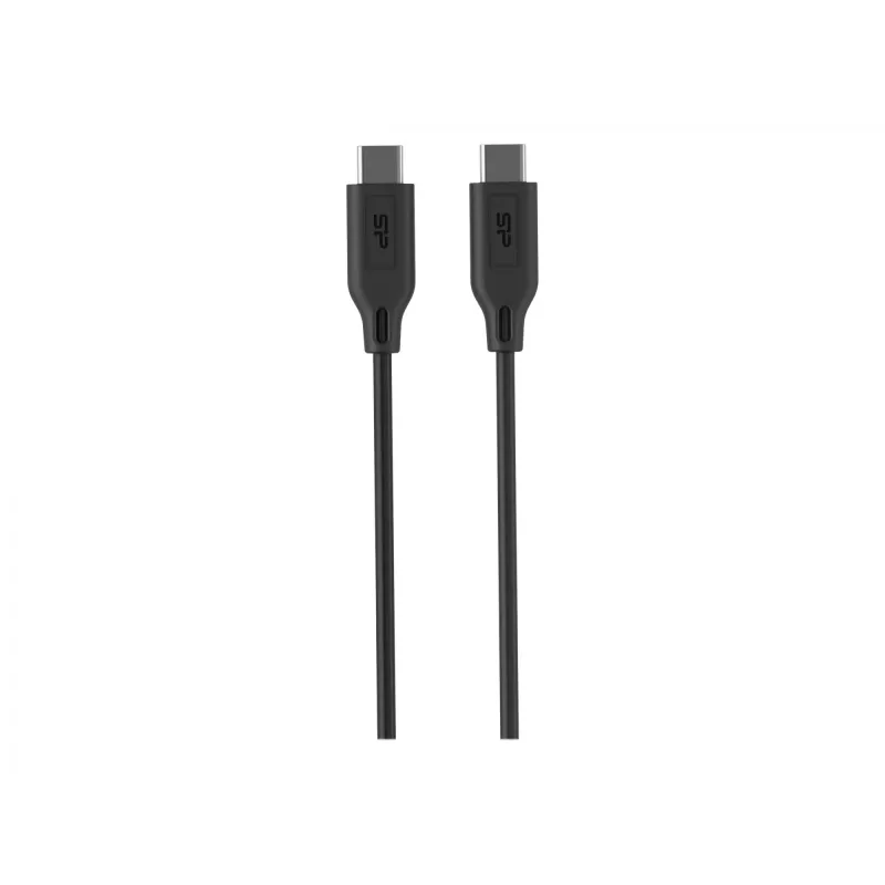 Silicon Power Boost Link LK15CC USB-C – USB-C laidas 1 m, juodas