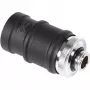 Greito atjungimo jungtis Alphacool ES BLH1A Push-in Female AG Chrome Black Matte