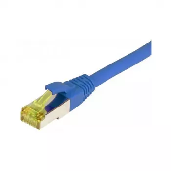 Patch kabelis RJ45, CAT6A 500MHz, 0,15 m, mėlynas, S-STP (S/FTP), TPE/LSZH (Ultraflex), AWG26, su Cat.7 žaliava, Synergy 21 (S217642)