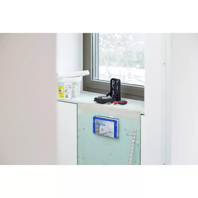 Izoliuotas atsuktuvų rinkinys wiha 44684, 1000 V, su plyšiniais ir Phillips antgaliais