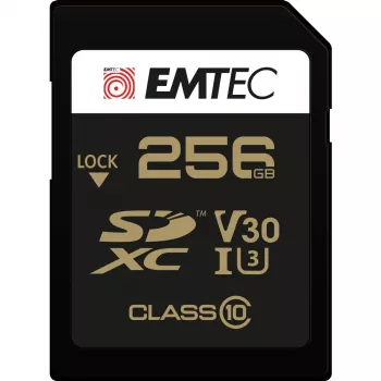 Atminties kortelė Emtec 256GB SDXC UHS-I Class 10 ECMSD256GXC10SP
