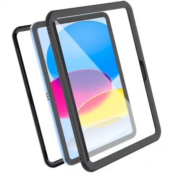 4smarts Stark apsauginis dėklas iPad 10. Gen (27,7 cm/10,9 inch) juodas permatomas