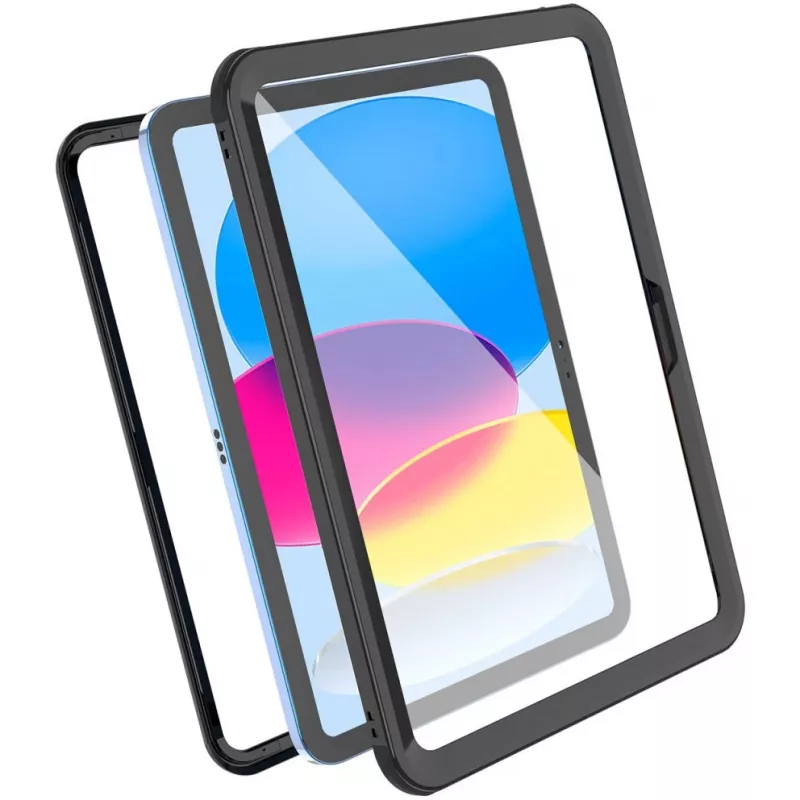 4smarts Stark apsauginis dėklas iPad 10. Gen (27,7 cm/10,9 inch) juodas permatomas