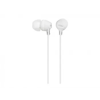 Ausinės Sony MDR-EX15LP, laidinės, 8–22000 Hz, 3 g, baltos