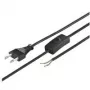Laidas su jungikliu Goobay NK 105 SWITCH S-150 1,5 m juodas