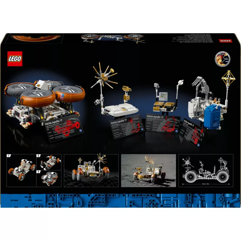 LEGO TECHNIC 42182 NASA Apollo Mėnulio Roveris - LRV