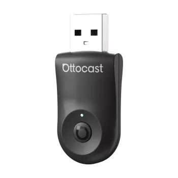 Belaidis adapteris Ottocast CA505-T MINI 2-in-1 Bluetooth ir Wi-Fi automobilio informacinėi sistemai