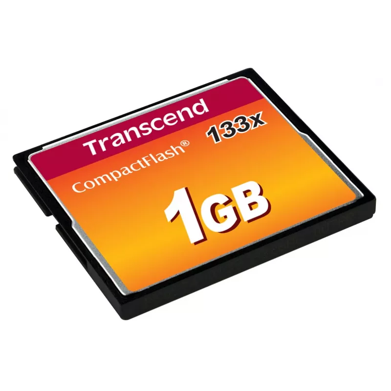 Transcend CompactFlash atminties kortelė – 1GB, 133x (TS1GCF133)